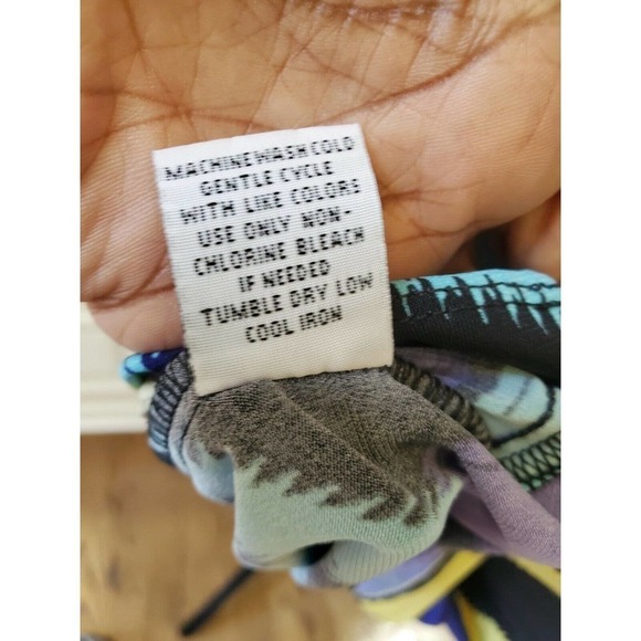 Sangria Size 4 Faux Wrap Dress Flair Sleeves - Picture 11 of 12